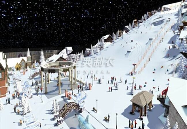 上海将建世界最大室内滑雪场