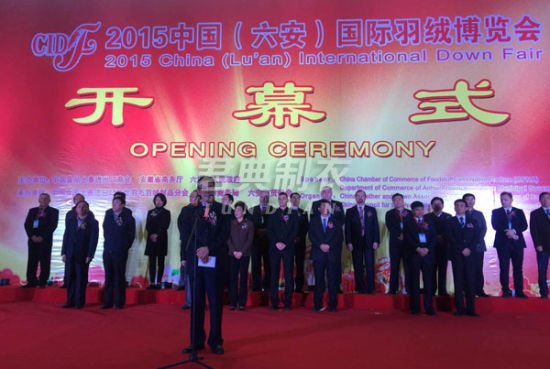 2015中国(六安)国际羽绒博览会1